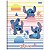 Caderno Brochura Capa Dura Stitch 80 Folhas Foroni - Imagem 4