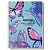 Caderno Espiral Capa Dura Purpurina 80 Folhas Credeal - Imagem 3