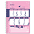 Caderno Espiral Capa Dura Purpurina 80 Folhas Credeal - Imagem 9