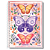 Caderno Espiral Capa Dura Purpurina 80 Folhas Credeal - Imagem 2