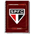 Caderno Espiral Capa Dura São Paulo Futebol Clube 80 Folhas Credeal - Imagem 2