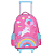 Kit Mochila De Rodinhas Lancheira E Estojo Unicórnio YS42489 Yins Paper - Imagem 2