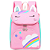 Mochila De Costas Infantil Baby Arco Íris Unicórnio YS42468 Yins Kids - Imagem 3