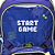 Mochila De Costas Infantil Com Estojo Star Game Boy YS42378-MC Yins Paper - Imagem 3