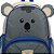 Mochila De Costas Infantil Baby Peludos YS42331 Yins Kids - Imagem 4