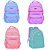 Mochila De Costas Bicolor Com Miçangas YS29665 Yins - Imagem 1
