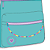 Mochila De Costas Bicolor Com Miçangas YS29665 Yins - Imagem 10