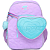 Mochila De Costas Com Pochete Love Wins YS29657 Yins Paper - Imagem 1