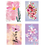 Caderno Brochura Capa Dura Flowers  80 Folhas Maxima - Imagem 1