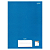Caderno Brochura Capa Dura Sem Pauta Stiff Azul 96 Folhas Jandaia - Imagem 1