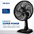 Ventilador De Mesa Com 6 Pás 30cm Preto VSP-30-B Mondial - Imagem 4