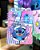 Caderno Espiral Capa Plástica Pequeno Holográfica Stitch - Imagem 1