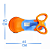 Ginga Car Com Rodas De Led Azul 335.3.00 Toy Mix - Imagem 3