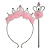 Kit Coroa Divertida Pluma Rosa Charme 5444 Make+ - Imagem 1