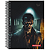 Caderno Espiral Capa Dura Dark Day 80 Folhas Panamericana - Imagem 2
