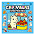 Livro Para Colorir Cute & Comfy  Capivaras and Friends Edição 8 Camelot Editora - Imagem 1