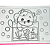 Livro Para Colorir Cute & Comfy Serie Big Bichos E Coisas Fofas Camelot Editora - Imagem 2
