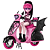 Boneca Monster High Draculaura Com Scooter JDR61 Mattel - Imagem 2