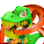 Pista Hot Wheels City Nemesis T-Rex + Quartel De Bombeiro JBM73 Mattel - Imagem 4