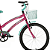 Bicicleta Drika Pink E Azul Turquesa Aro 20 Stone Bike - Imagem 3