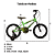 Bicicleta SK-II Verde Hulk Aro 16 Stone Bike - Imagem 3