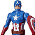 Boneco Marvel Titan Hero Deluxe Capitão America E7877 Hasbro - Imagem 3