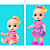 Boneca Baby Alive Loira Lala Grrows Up Bebê Que Cresce G1444 Hasbro - Imagem 4