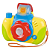 Maquina Fotografica Musical Divertida FGP032 Frog Toys - Imagem 1