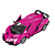 Carrinho De Controle Racing Control Pink Mania BR2327 Multilaser - Imagem 2