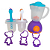 Sorveteria Picolé Kids Chef BR110 Multilaser - Imagem 3