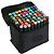Marcador Artístico Dual Twin Marker 60 Cores YP9486 Yins - Imagem 1