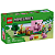 Lego Minecraft A Casa Do Porquinho 238 Peças 21268 - Imagem 1