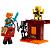 Lego Minecraft A Batalha De Lava No Nether 99 Peças 21266 - Imagem 2
