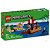 Lego Minecraft A viagem Do Navio Pirata 166 Peças 21255 - Imagem 1
