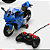 Moto De Controle Remoto Recarregável Veloxx Azul MCV25012-AZ Unik - Imagem 2