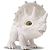 Boneco Little Dino Pintura Triceratops 800 Bambola - Imagem 2