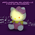 Pelucia Hello Kitty Soninho Com Som E Luz 1991 Baby Brink - Imagem 3