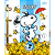 Caderno Argolado Colegial Snoopy 80 Folhas Tilibra - Imagem 1