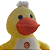 Pelucia Pato Blau 22cm 7109 Lovely Toys - Imagem 3