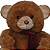 Pelucia Urso Meu Amor 70cm 1500 Lovely Toys - Imagem 2