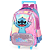Mochila De Rodinhas Stitch Roxa UP4YOU IC42412SC-RX Luxcel - Imagem 1
