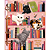 Caderno Argolado Colegial Purrfect Cats 80 Folhas Tilibra - Imagem 1