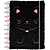 Caderno Tilidisco Connect Pelúcia Purrfect Cats 160 Folhas Tilibra - Imagem 1