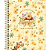 Caderno Espiral Capa Dura Pequeno Pooh  80 Folhas Tilibra - Imagem 2
