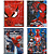 Caderno Espiral Capa Dura Connect Spider Man Game 80 Folhas Tilibra - Imagem 1