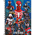 Caderno Espiral Capa Dura Connect Spider Man Game 80 Folhas Tilibra - Imagem 2