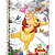 Caderno Espiral Capa Dura Connect Pooh Core 80 Folhas Tilibra - Imagem 4