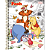 Caderno Espiral Capa Dura Connect Pooh Core 80 Folhas Tilibra - Imagem 2
