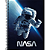 Caderno Espiral Capa Dura Nasa 80 Folhas Tilibra - Imagem 3