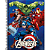Caderno Espiral Capa Dura Avengers Fit 80 Folhas Tilibra - Imagem 3